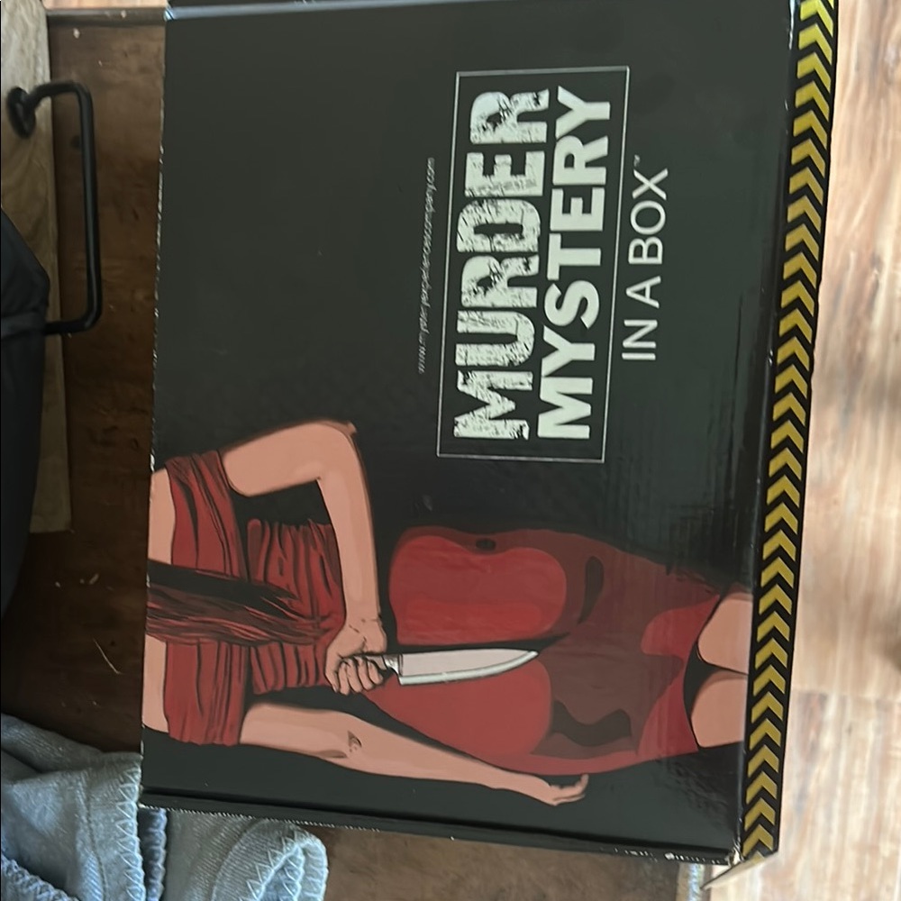Murder Mystery in a Box Game